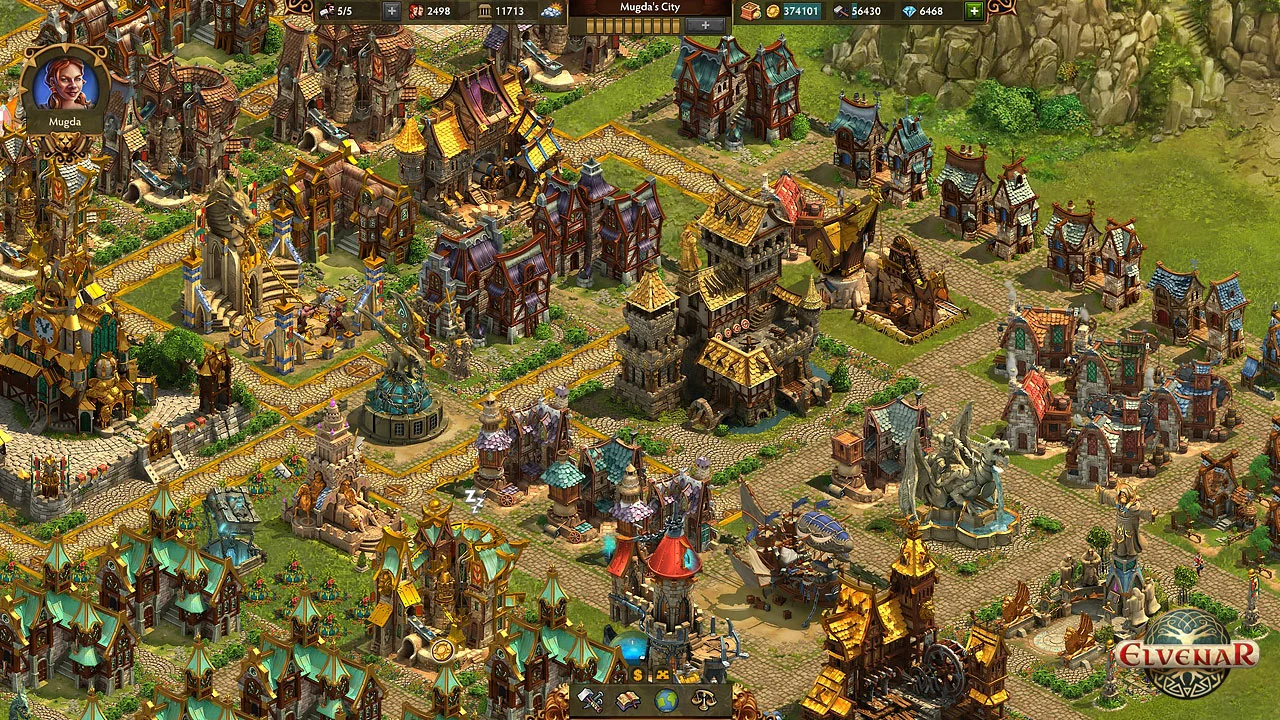 Panoramica di Elvenar